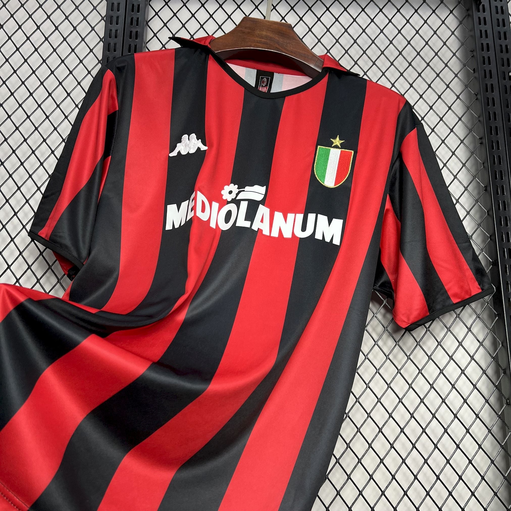Camisa Milan Home 88/89 - Versão Retro