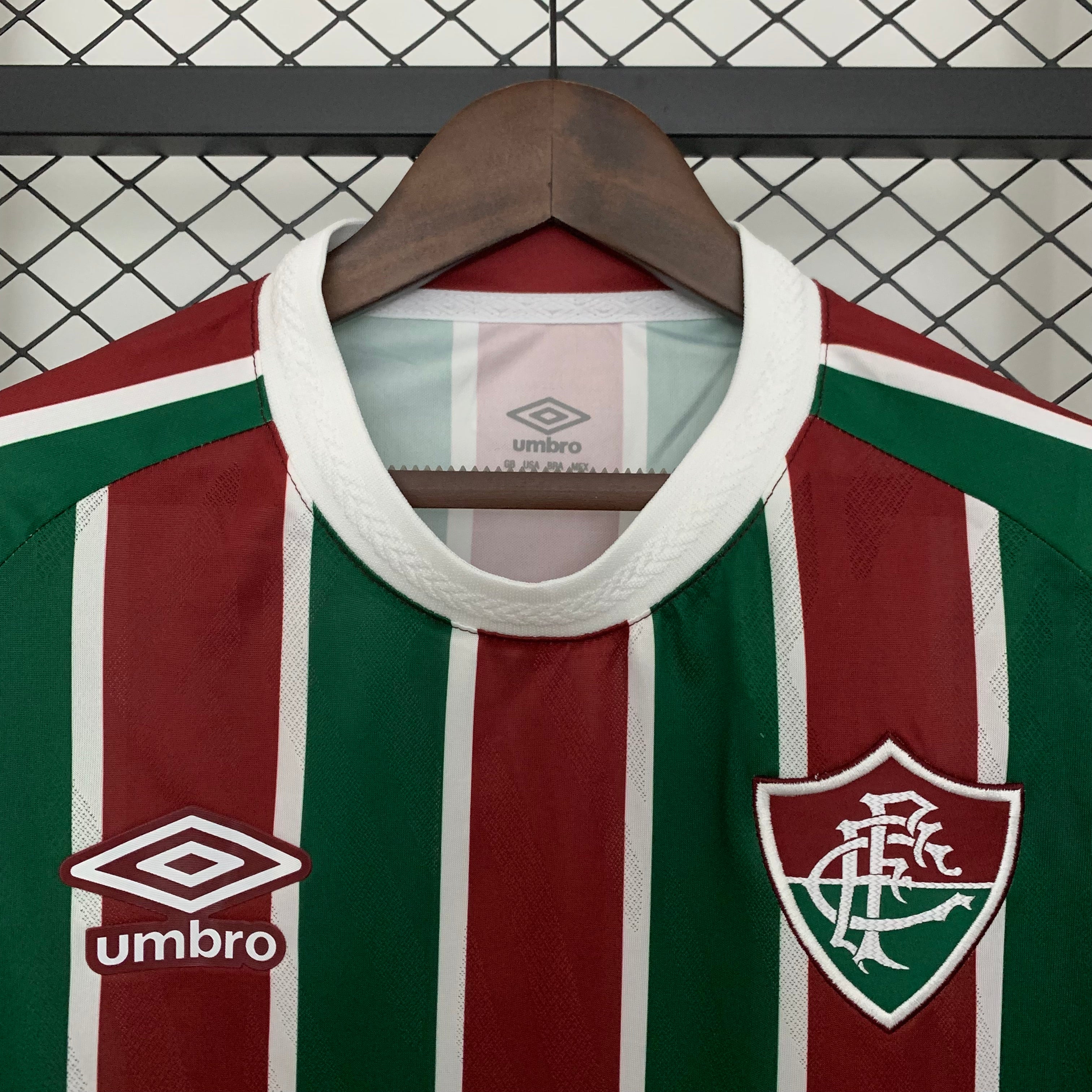 Camisa Fluminense Home 25/26 - Torcedor Masculina