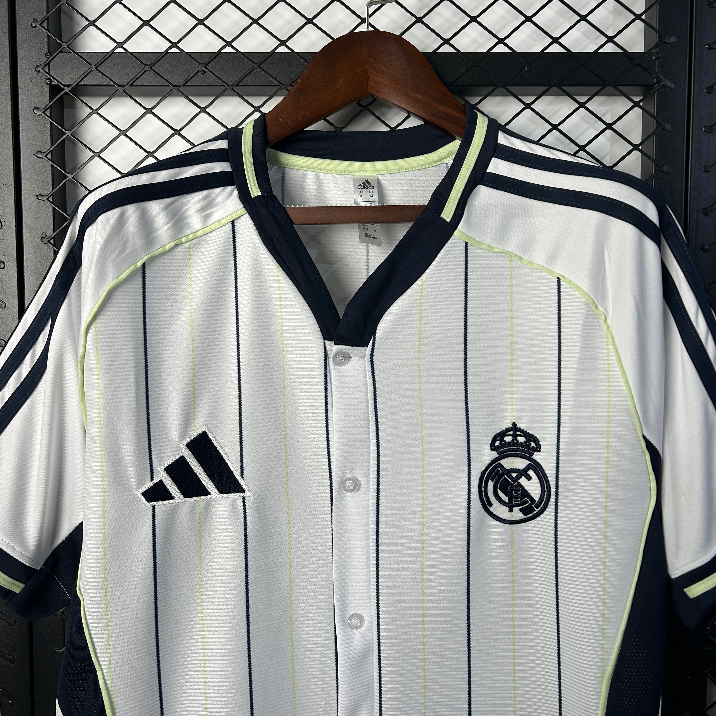 Camisa Real Madrid Baseball 25/26 - Torcedor Masculina