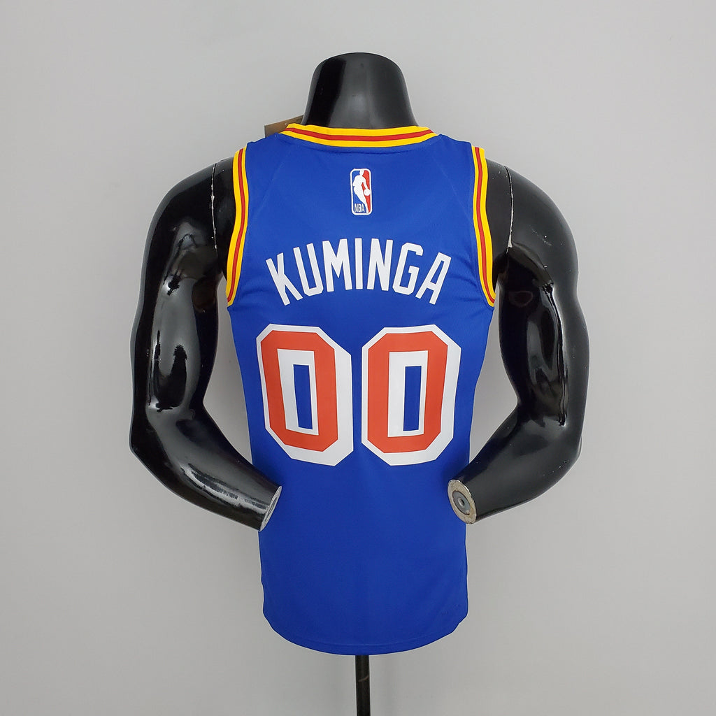 Camisa NBA Golden State Warriors #00 Cuming - Retro Blue