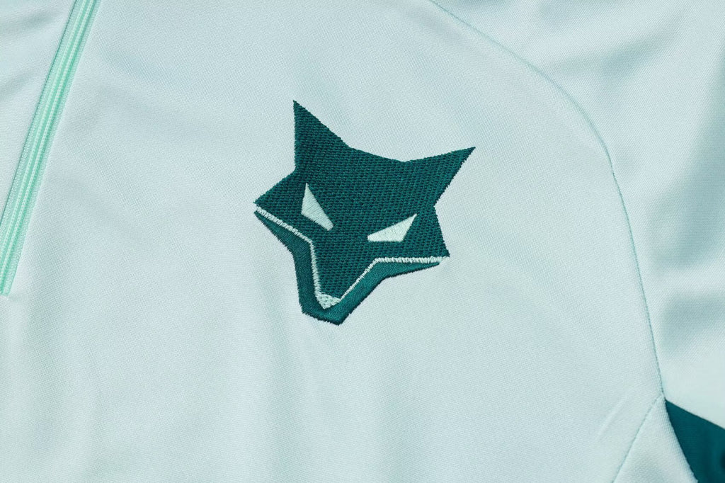 Jaqueta Cruzeiro Treino 25/26 - Azul Turquesa