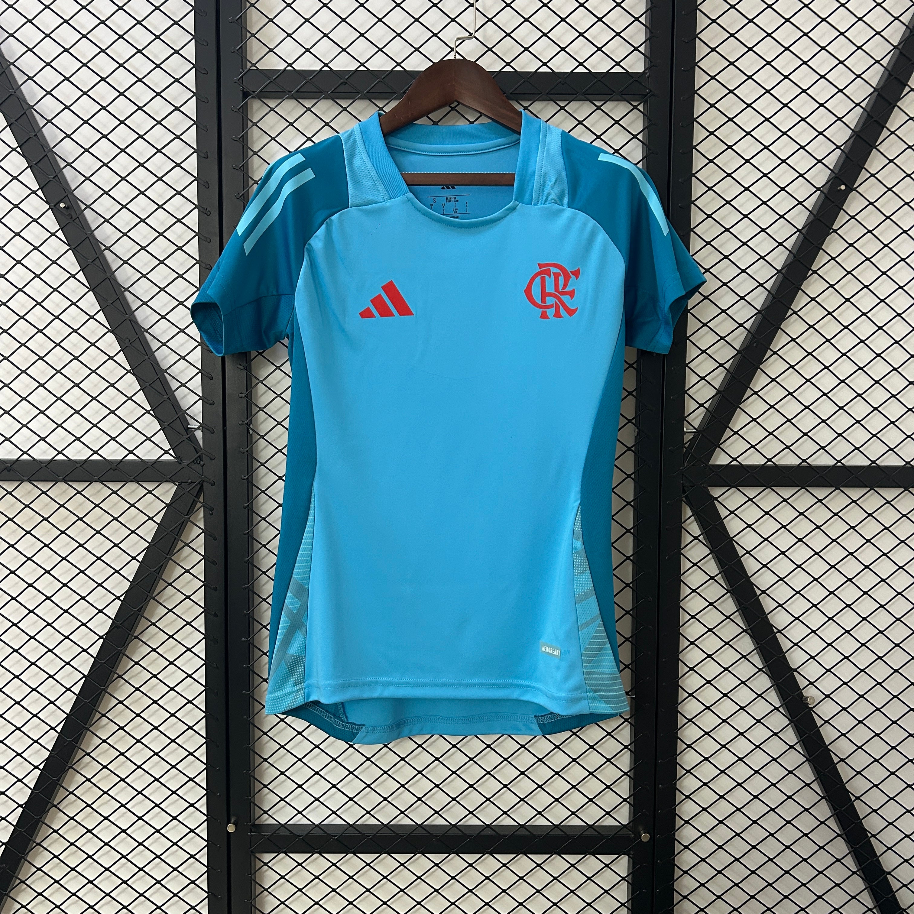 Camisa Flamengo Treino Azul 25/26 -  Versão Feminina