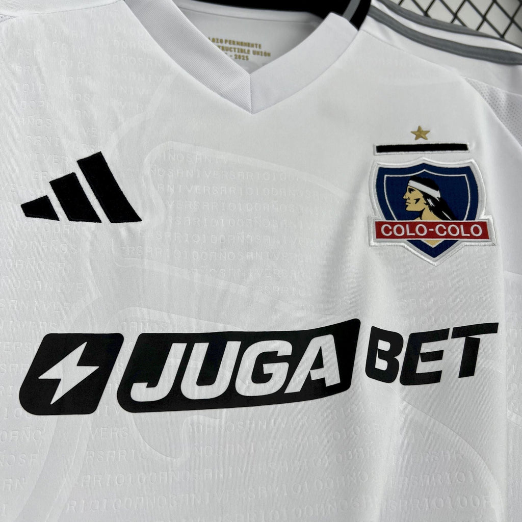 Camisa Colo-Colo Home 25/26 - Torcedor Masculina