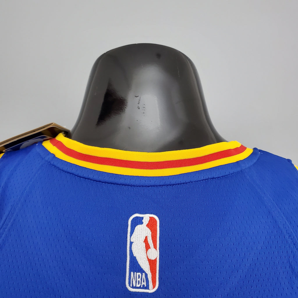 Camisa NBA Golden State Warriors #3 Poole - Retro Blue