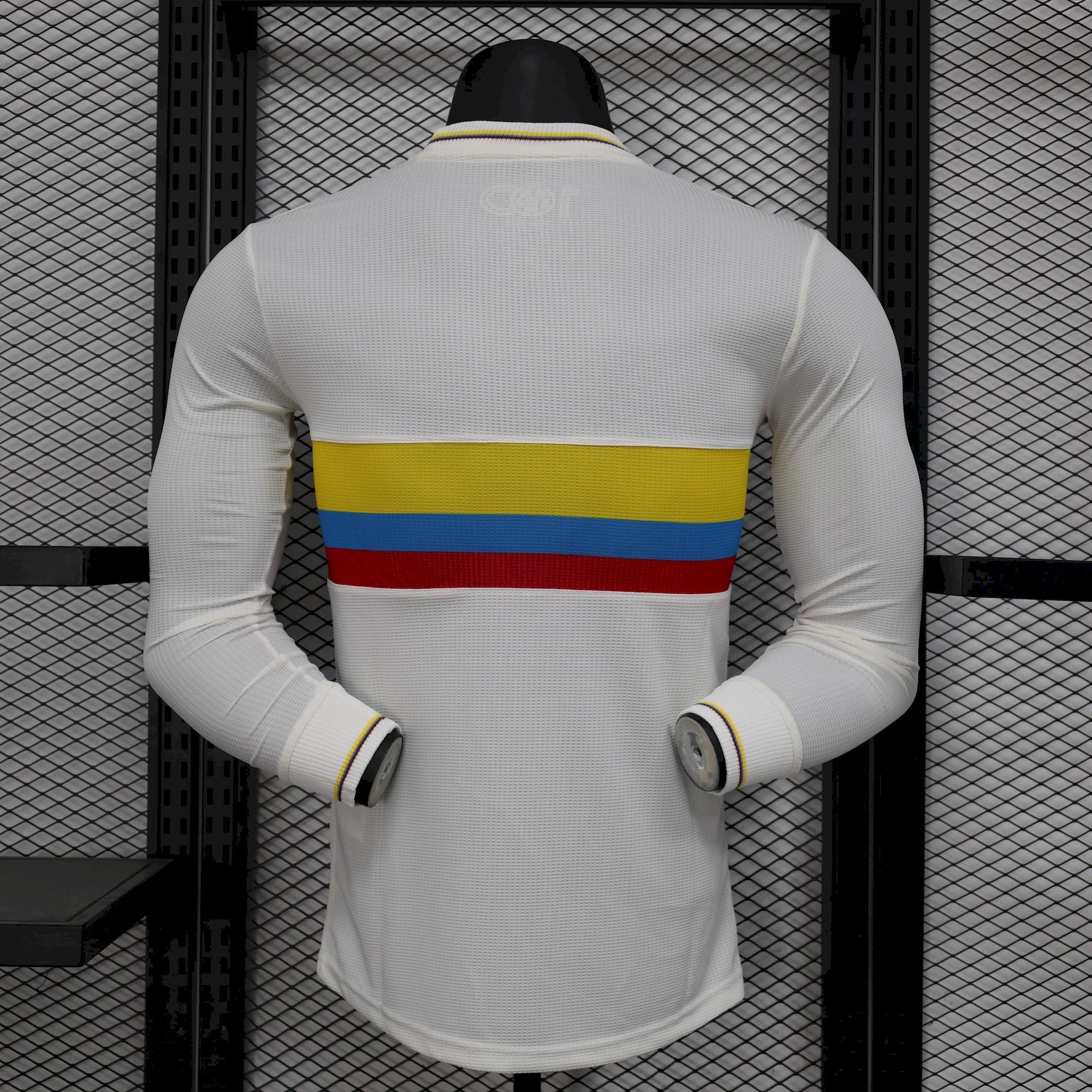 Camisa Colômbia Aniversário De 100 Anos 24/25 - Versão Jogador Manga Comprida