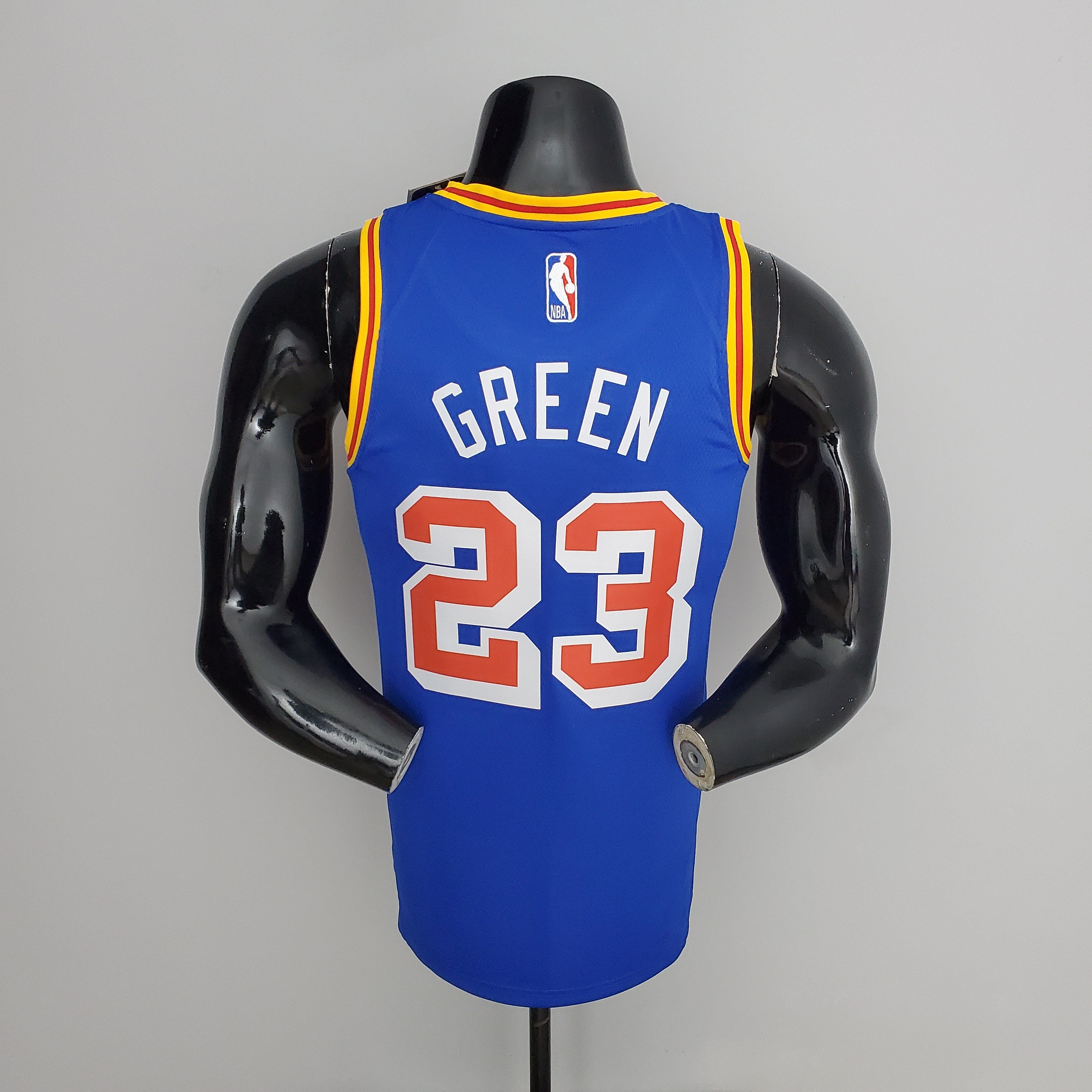 Camisa NBA Golden State Warriors #23 Green - Retro Blue