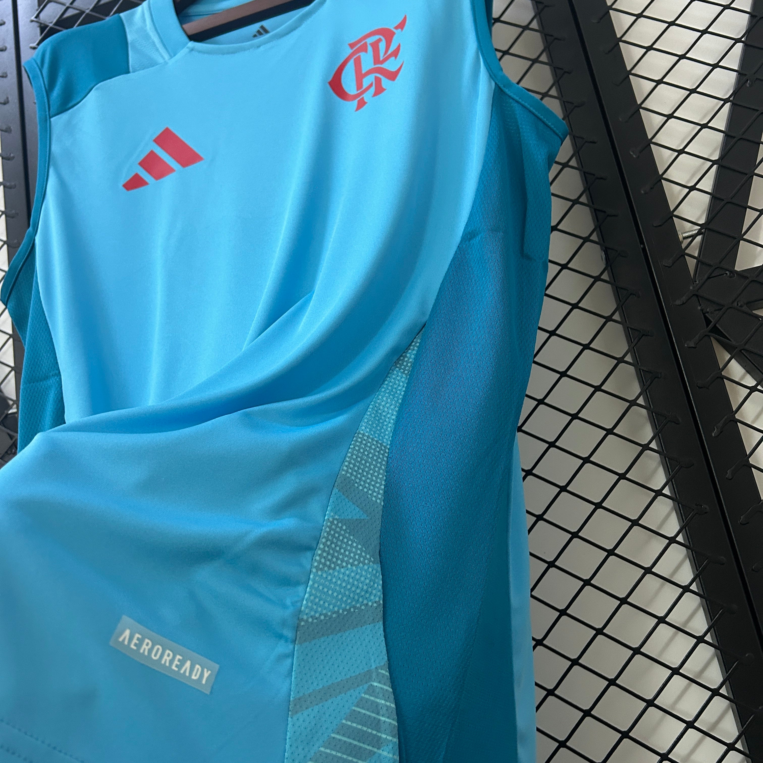 Camisa Flamengo Regata Treino 25/26 - Azul