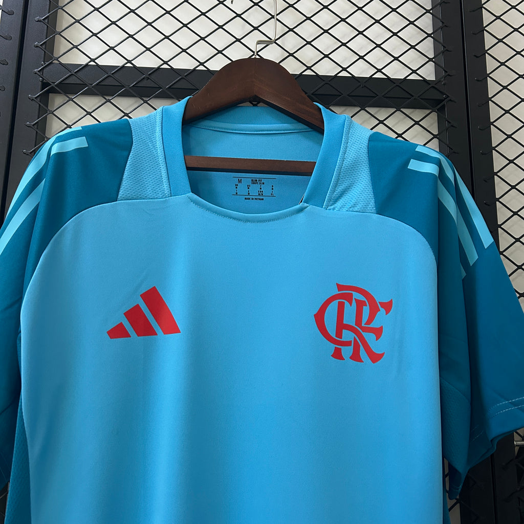 Camisa Flamengo Treino Azul 25/26 -  Versão Masculina