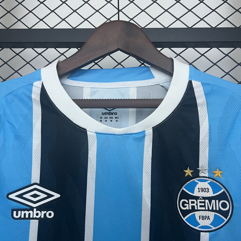 Camisa Grêmio Home 25/26 - Torcedor Masculina