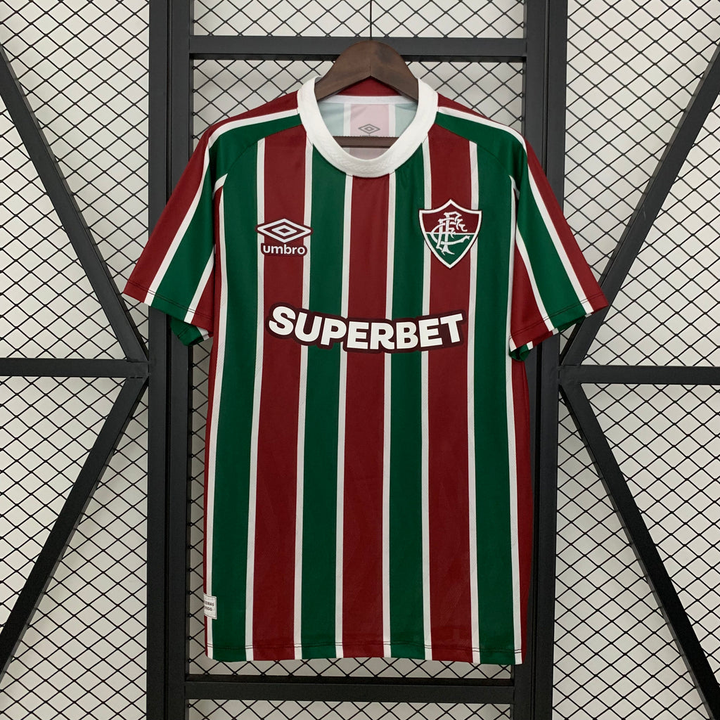 Camisa Fluminense Home 25/26 - Torcedor Masculina