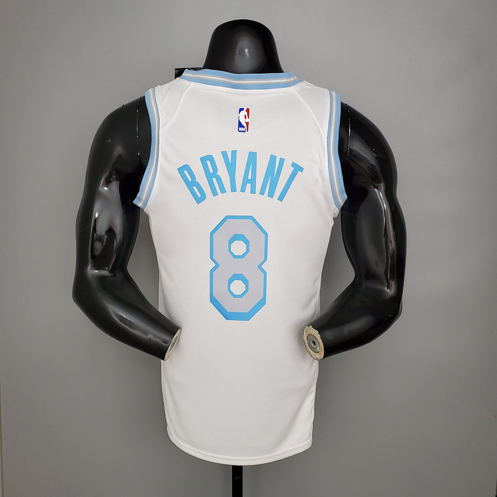 Camisa NBA Lakers #8 Bryant Retro Limited White - 23/24