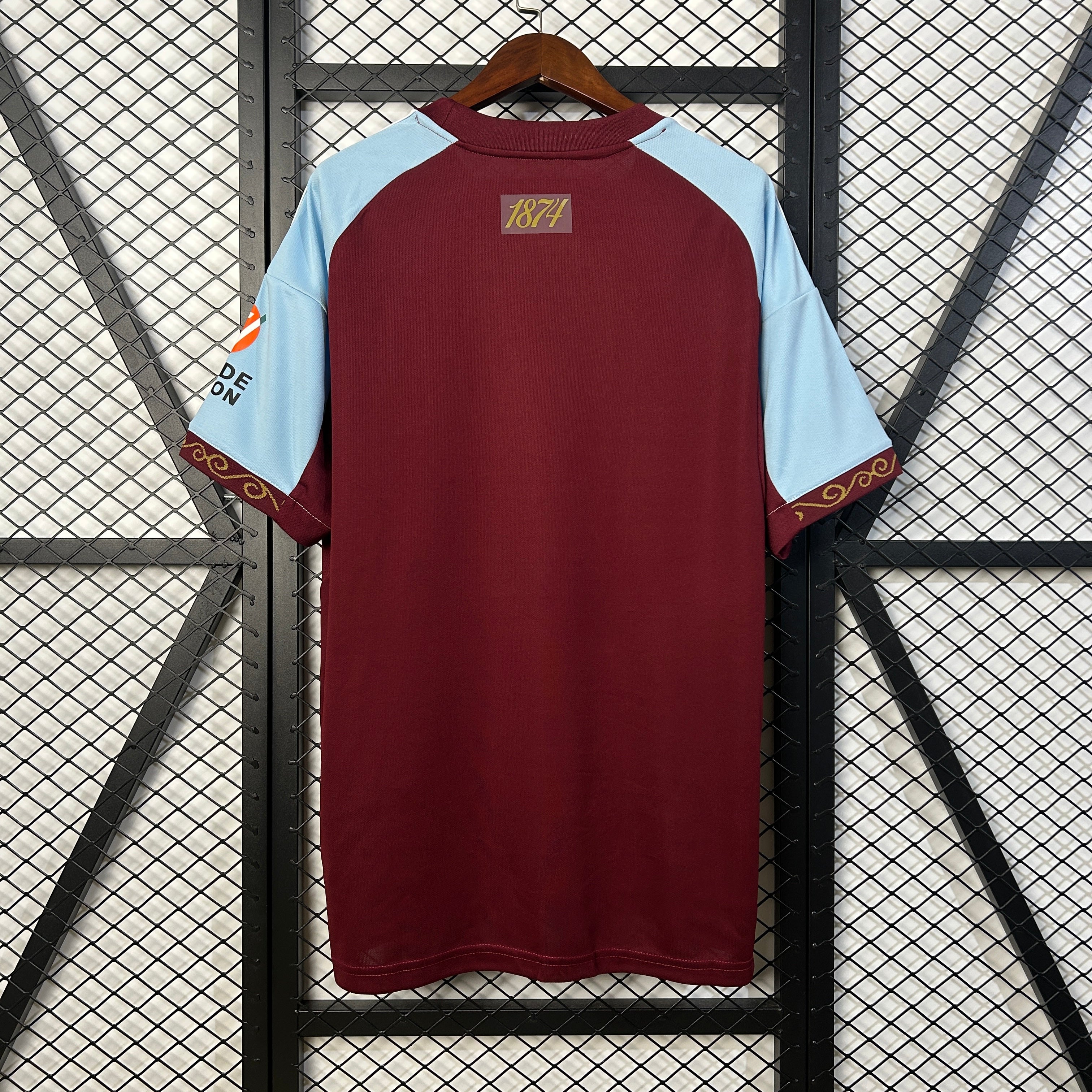 Camisa Aston Villa Home 25/26 - Torcedor Masculina