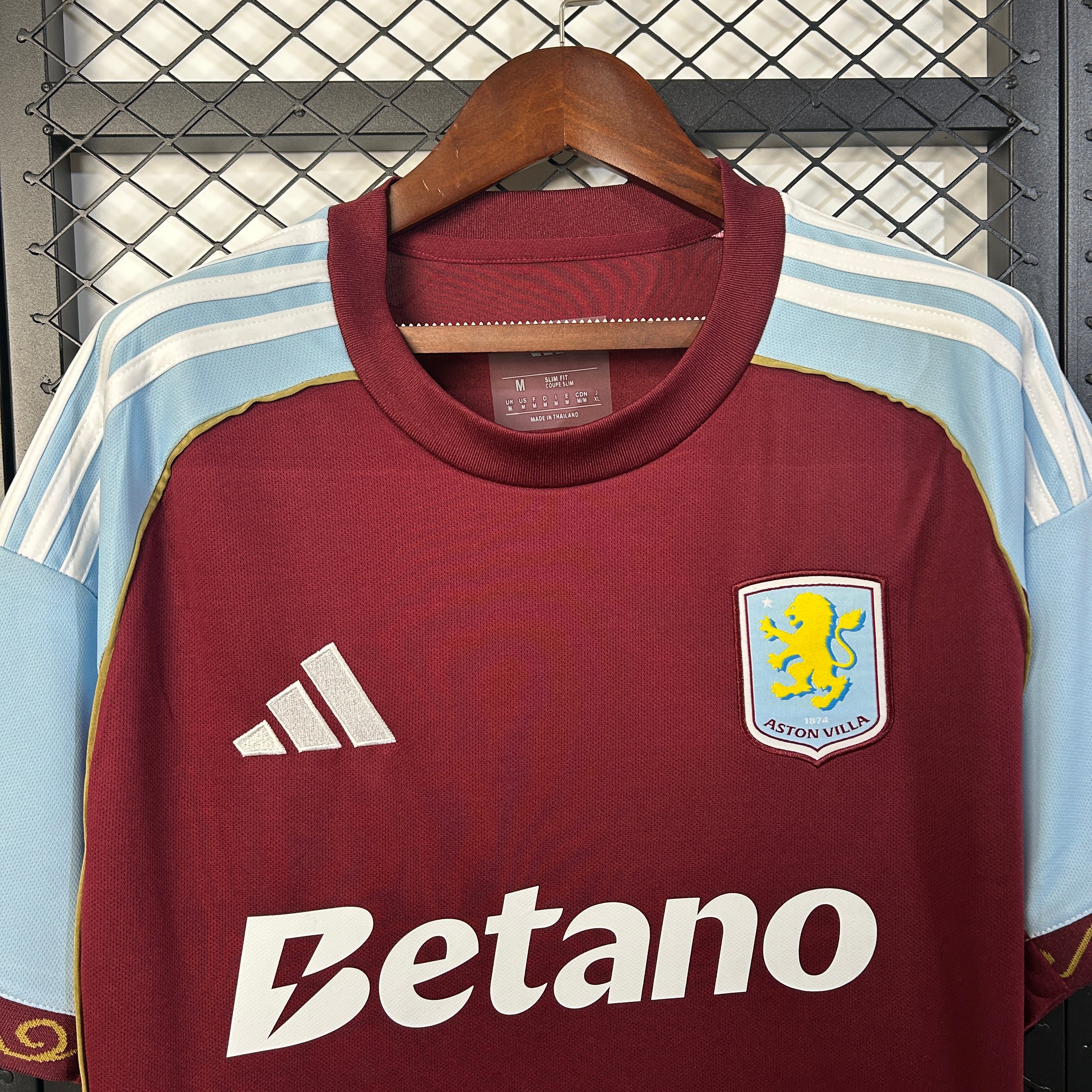 Camisa Aston Villa Home 25/26 - Torcedor Masculina
