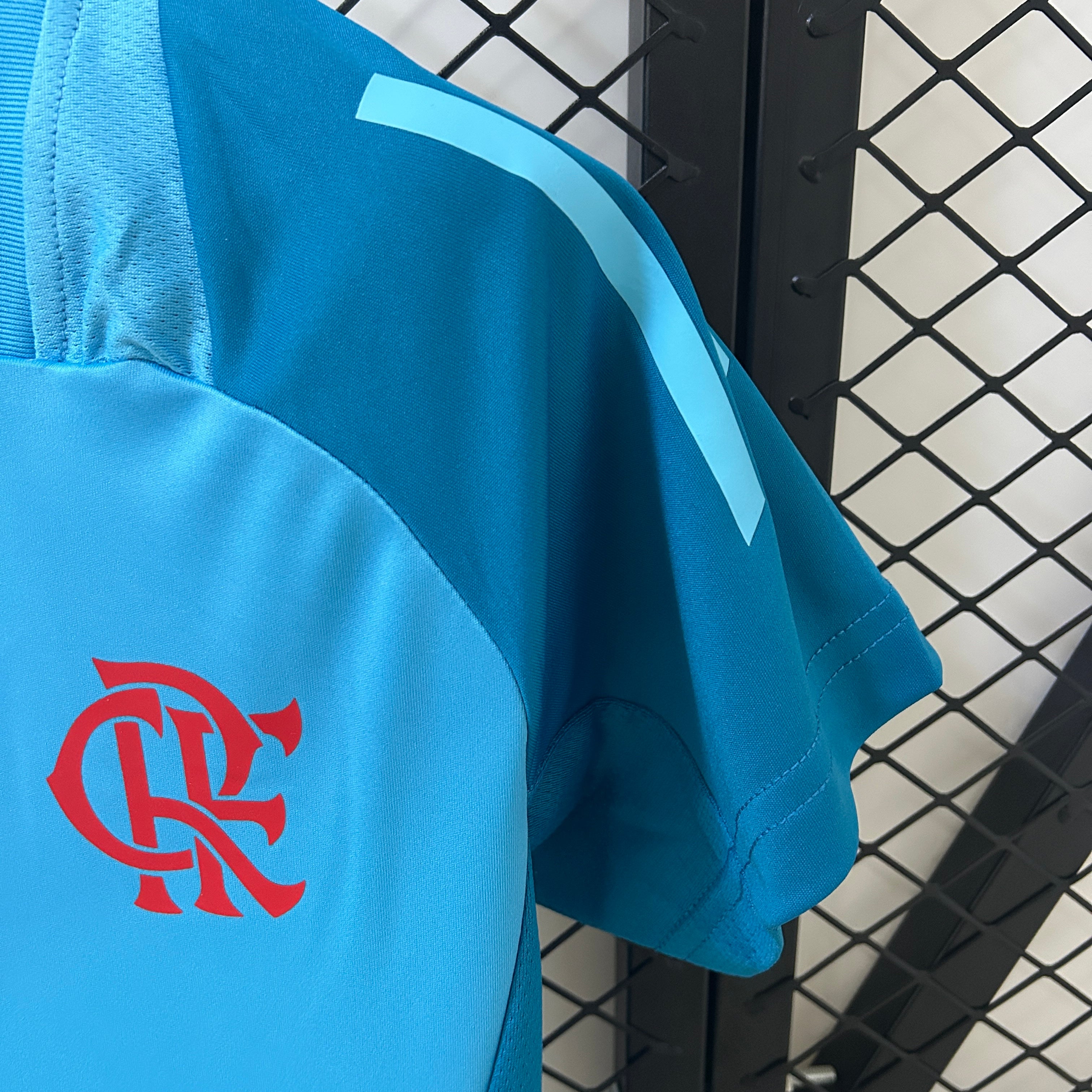 Camisa Flamengo Treino Azul 25/26 -  Versão Feminina