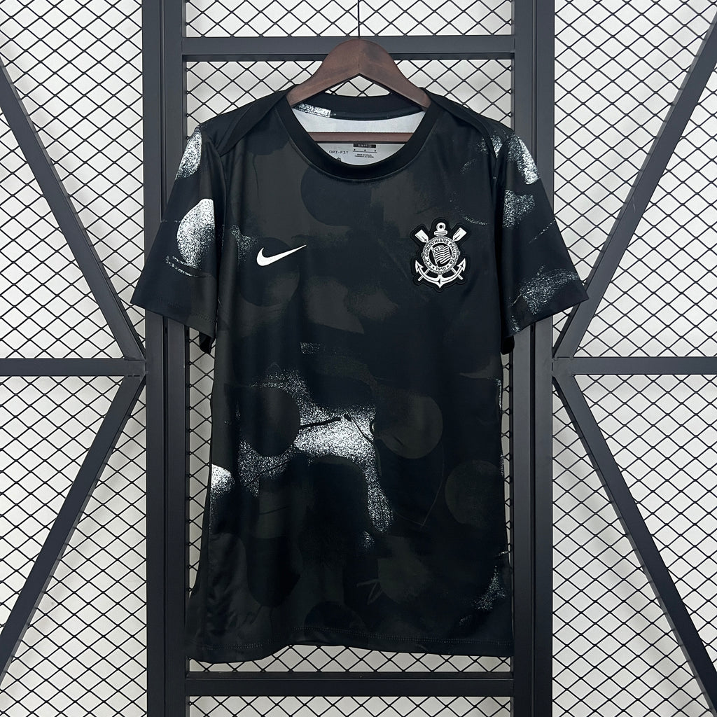 Camisa Corinthians Pré Jogo 25/26 - Torcedor Masculina