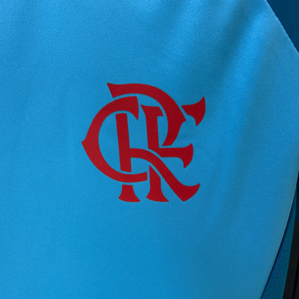 Camisa Flamengo Treino Azul 25/26 -  Versão Feminina