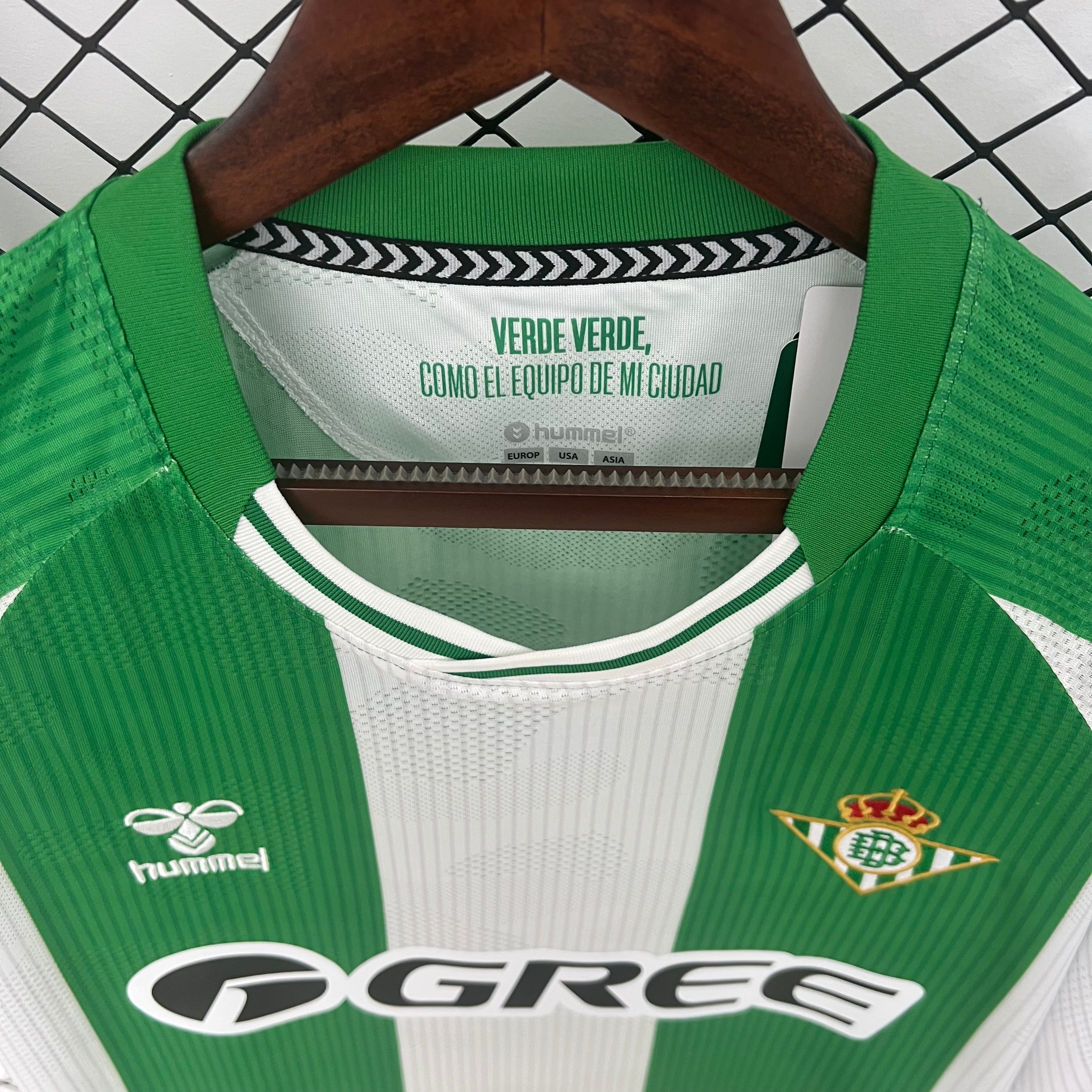 Camisa Real Betis Home 25/26 - Versão Torcedor