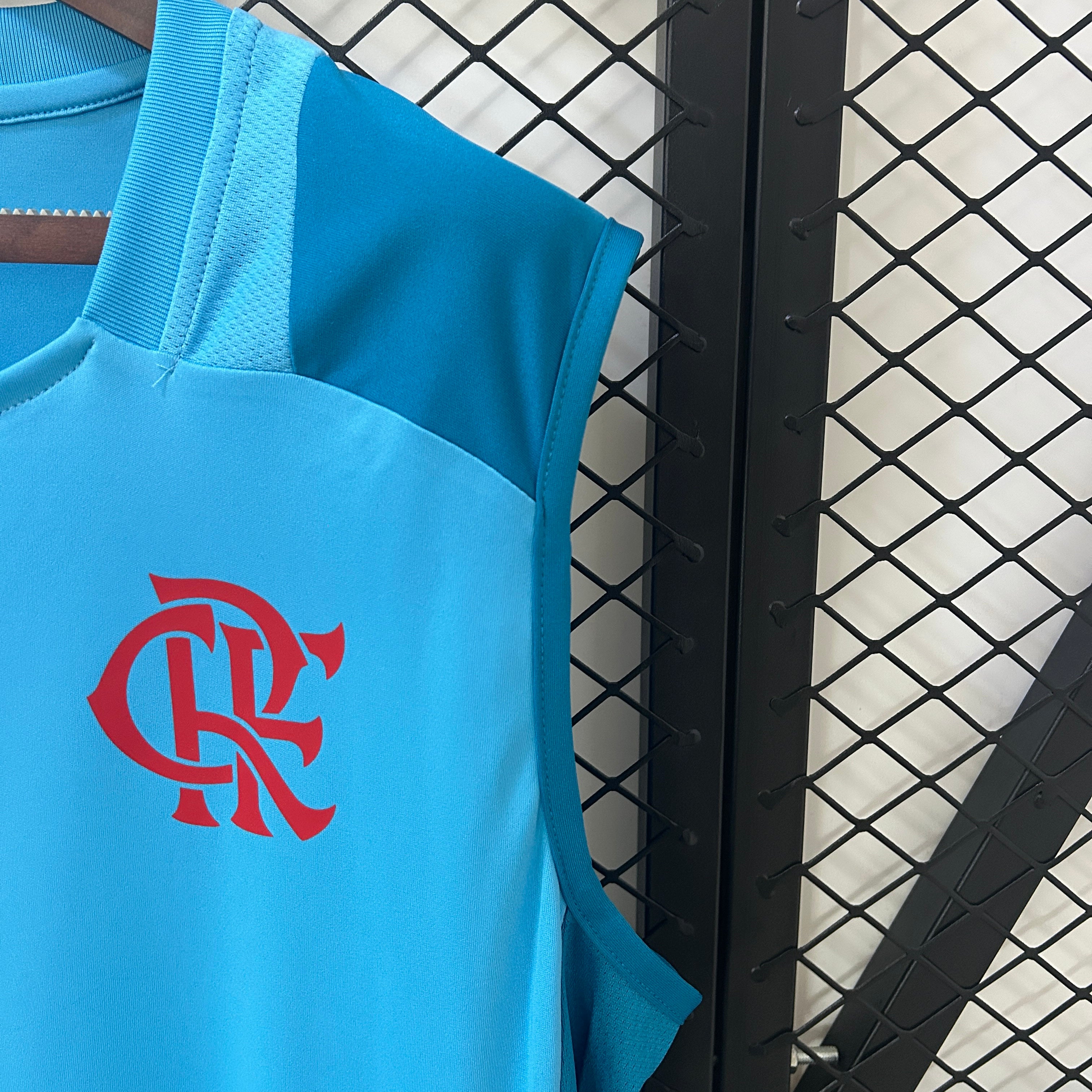 Camisa Flamengo Regata Treino 25/26 - Azul