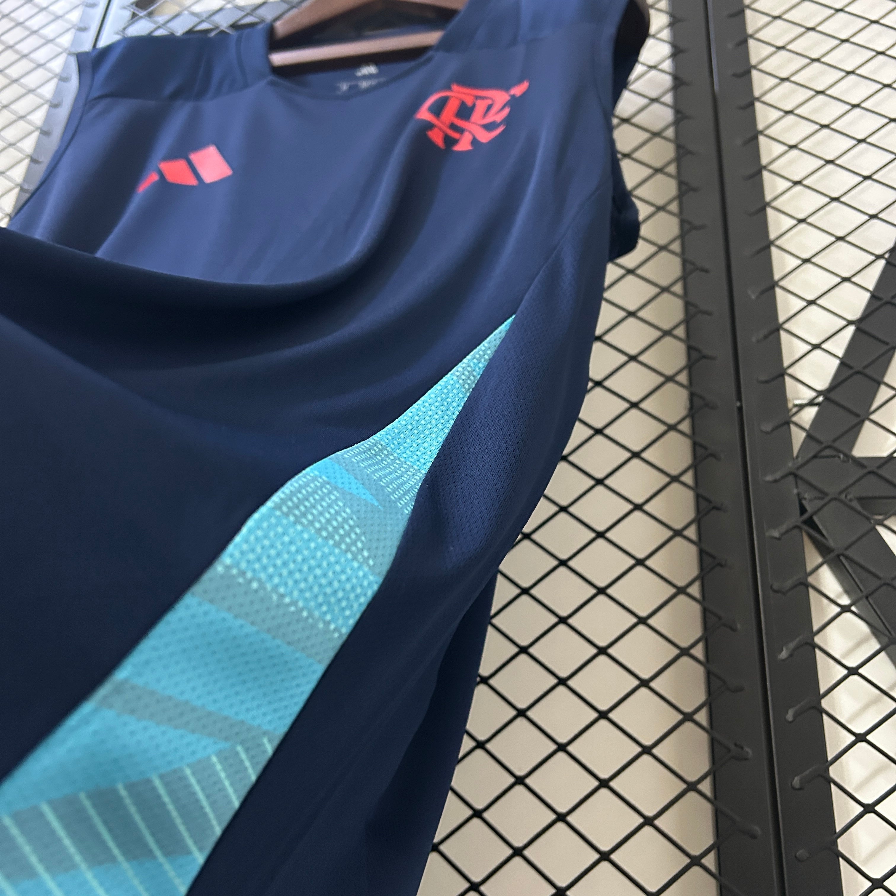 Camisa Flamengo Regata Treino 25/26 - Azul Marinho