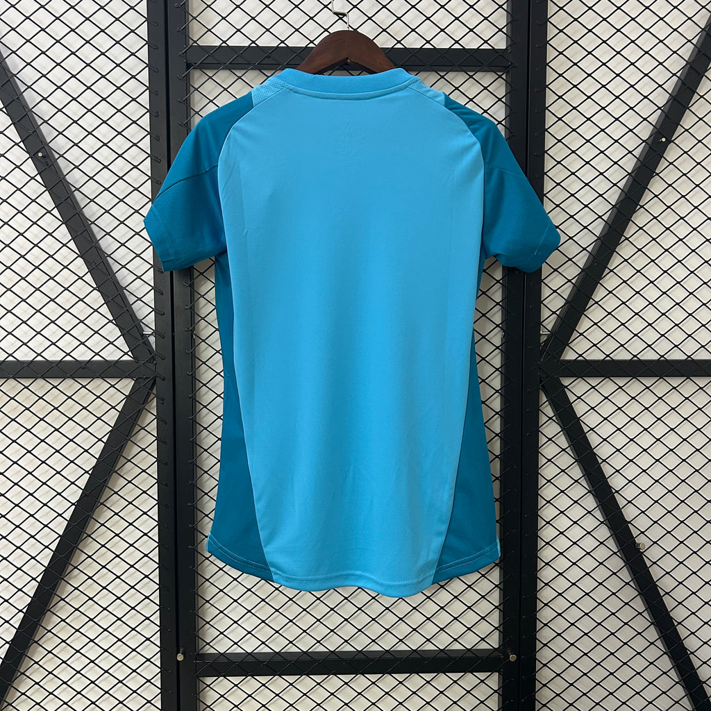 Camisa Flamengo Treino Azul 25/26 -  Versão Feminina