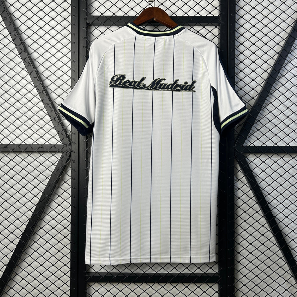 Camisa Real Madrid Baseball 25/26 - Torcedor Masculina