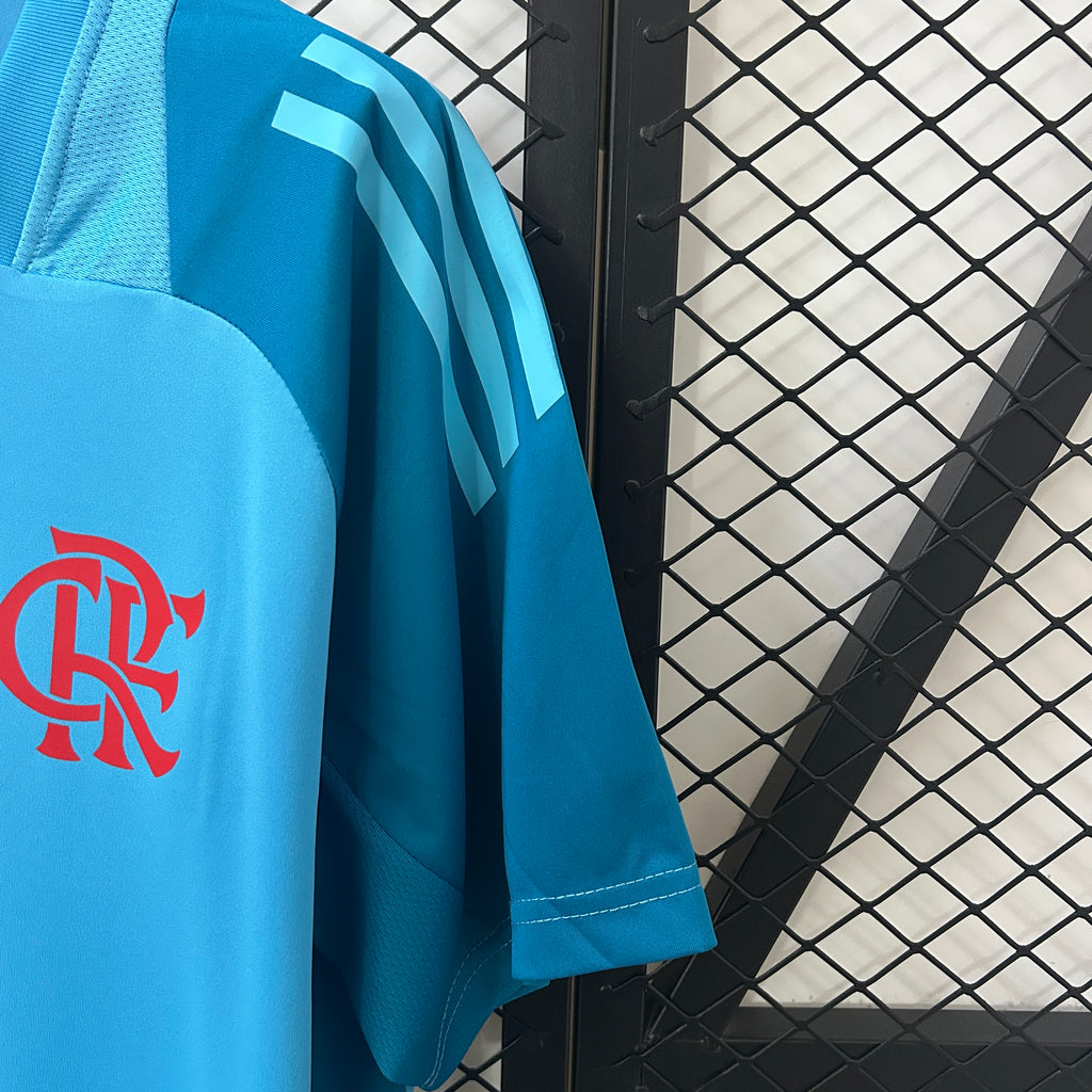 Camisa Flamengo Treino Azul 25/26 -  Versão Masculina