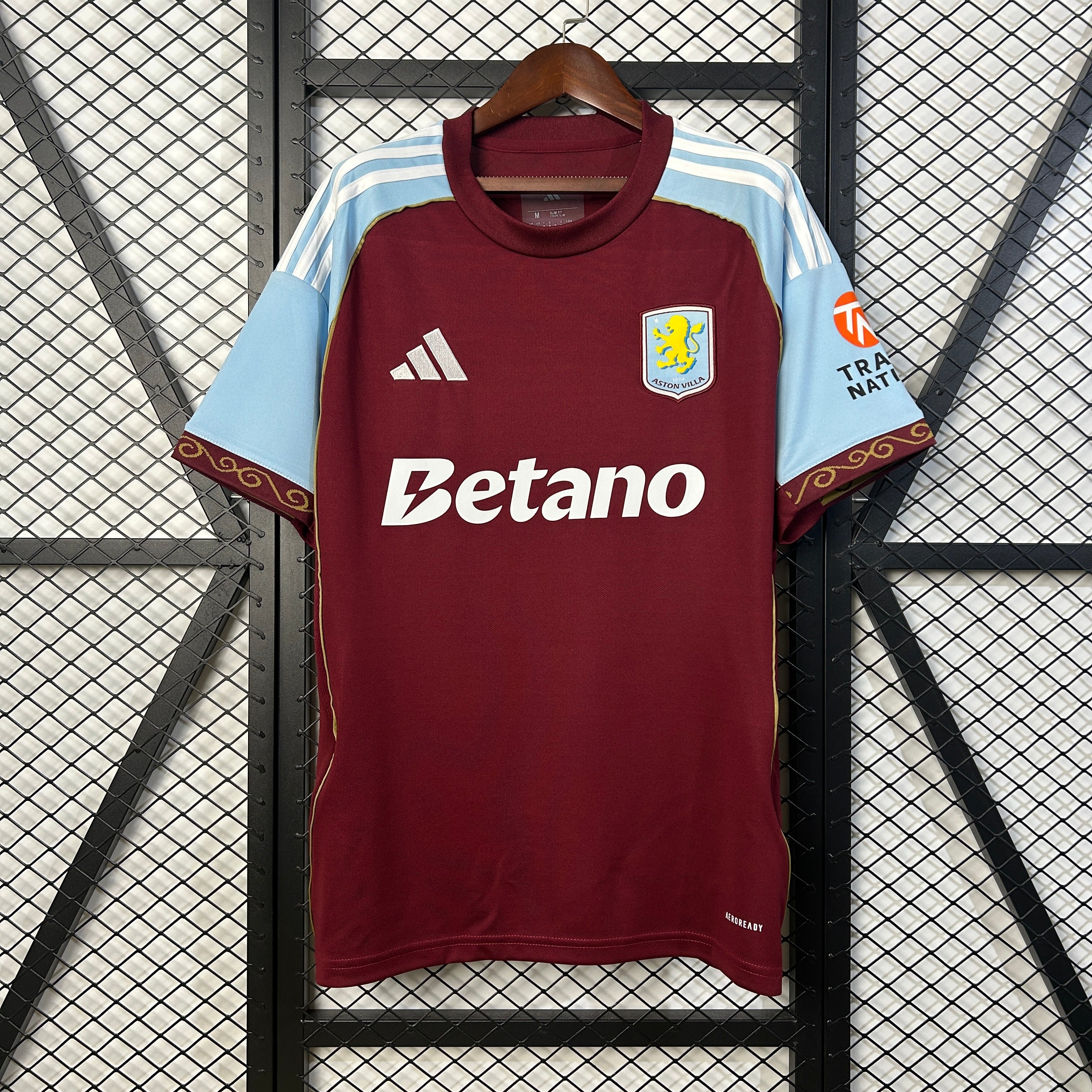 Camisa Aston Villa Home 25/26 - Torcedor Masculina