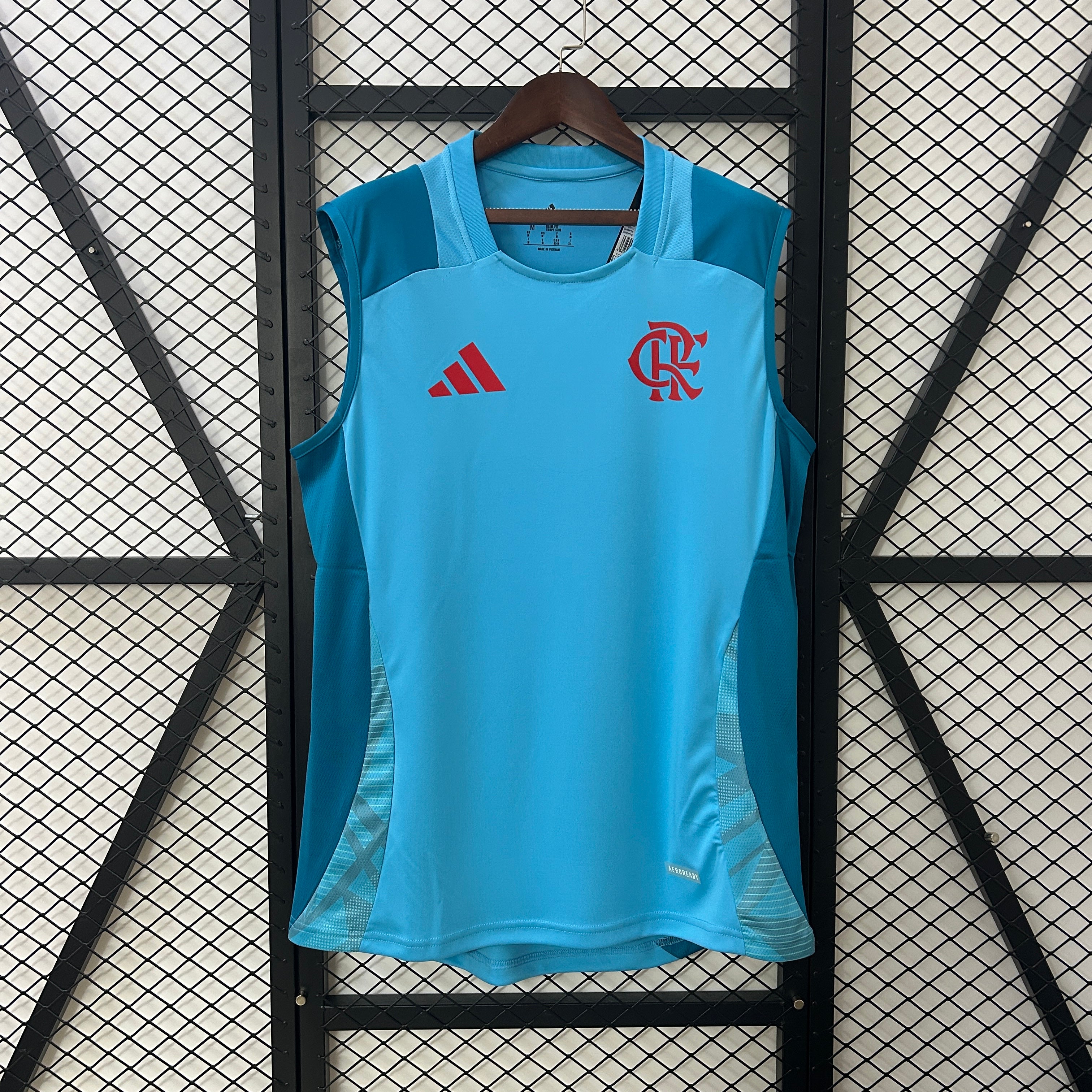 Camisa Flamengo Regata Treino 25/26 - Azul
