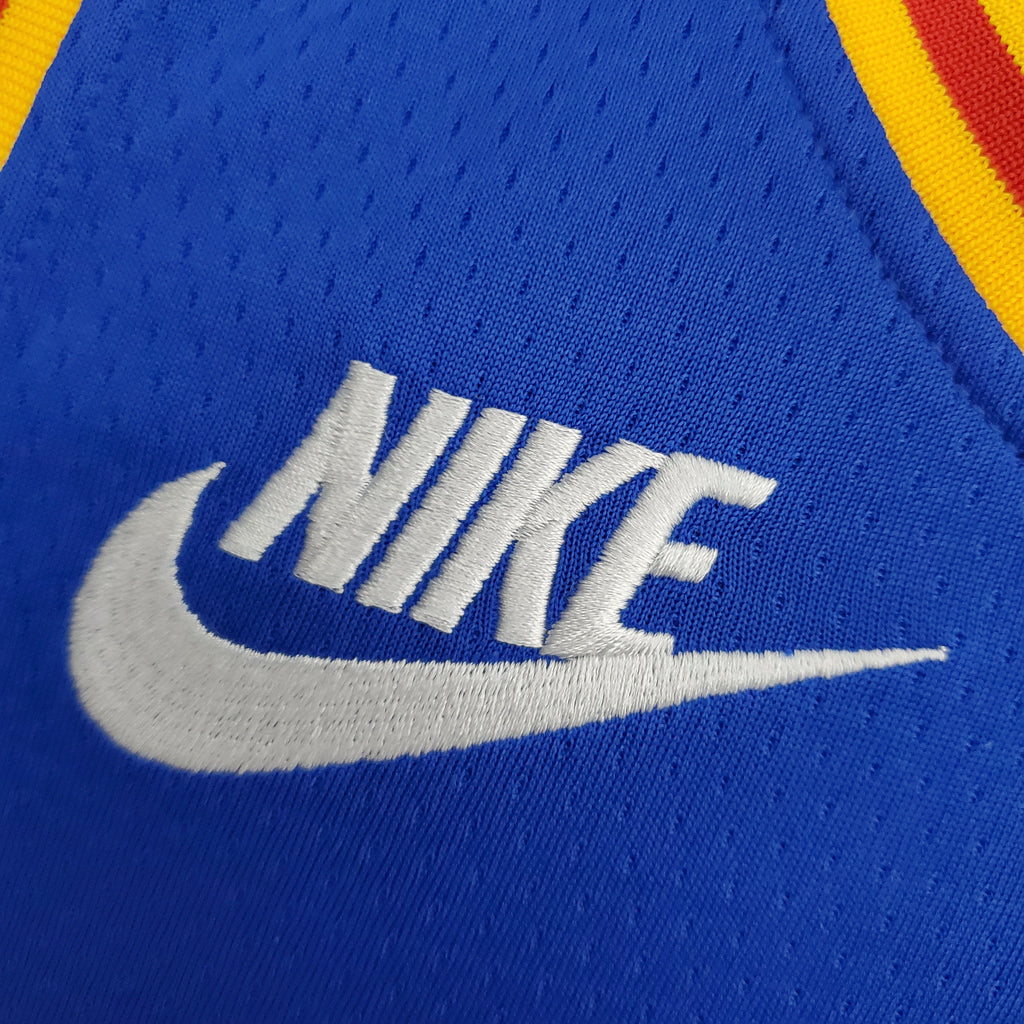 Camisa NBA Golden State Warriors #00 Cuming - Retro Blue