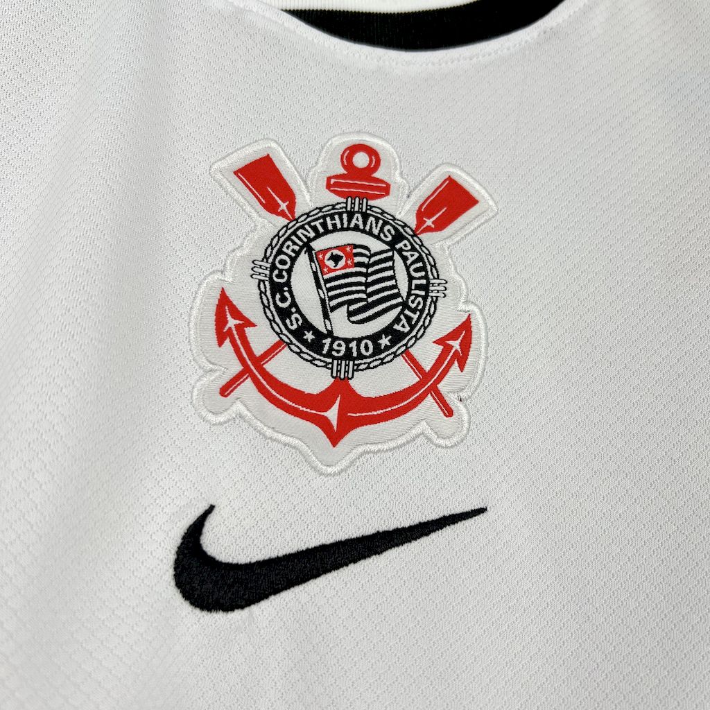 Camisa Corinthians Home 25/26 - Torcedor Masculina